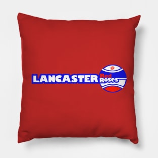 Defunct Lancaster Red Roses Basketball Pillow