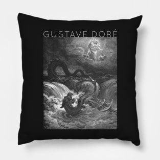 Gustave Doré - Leviathan Pillow