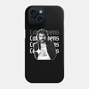 Cat stevens x 70s retro style Phone Case