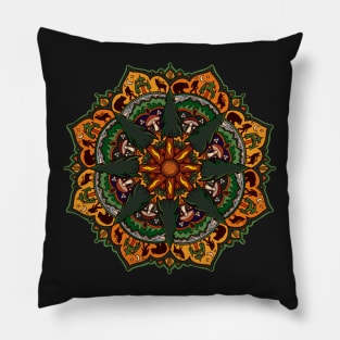 Redwood Mandala Pillow