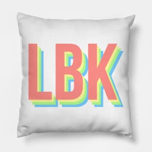 LBK rainbow Pillow