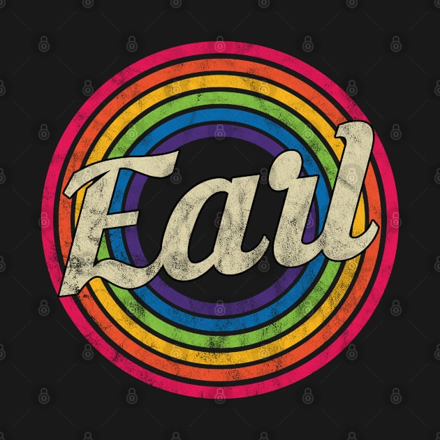 Earl - Retro Rainbow Faded-Style by MaydenArt