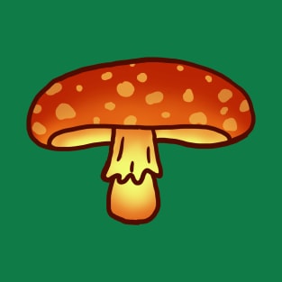 Amanita Mushroom Goblincore Aesthetic Cottagecore - Artist - Mycology Fungi Shrooms Mushrooms T-Shirt