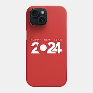 Happy new year 2024 Phone Case