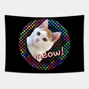 Disco Cat Tapestry