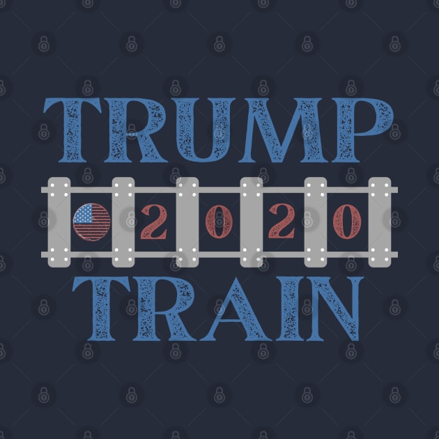 All Aboard the Trump Train Mask Sweatshirt by MalibuSun