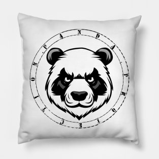 Panda protection 3 Pillow