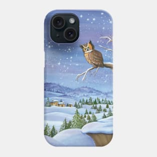 Winter landscape Phone Case