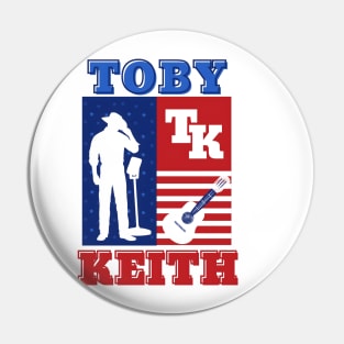 Toby Keith TK Pin