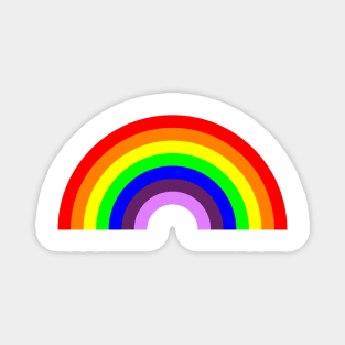 Rainbow Print Magnet