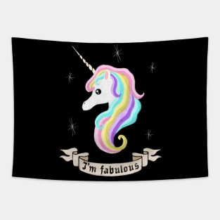 Fabulous unicorn Tapestry