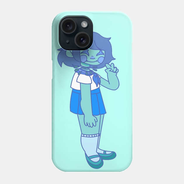 Gore Girl (Blue) Phone Case by babyshoujo