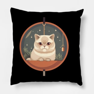 Exotic Shorthair Cat Xmas Xmas Ornament, Love Cats Pillow