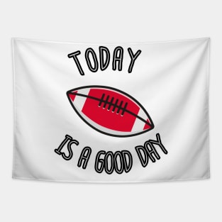 american football player cute Classic Tapestry