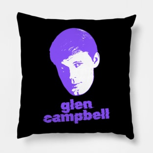 glen campbell ||| 60s sliced Pillow