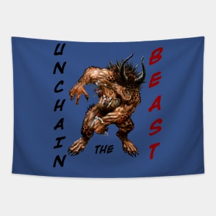 Unchain the Beast Tapestry