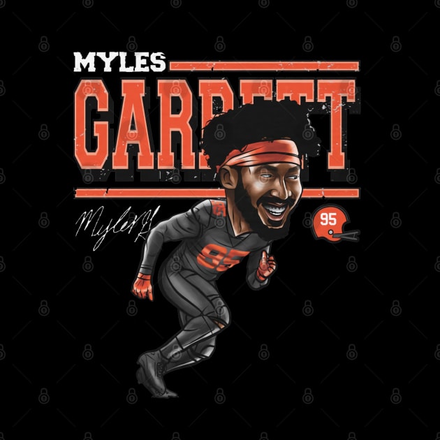 Myles Garrett Cleveland Cartoon by MASTER_SHAOLIN