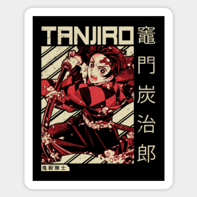 Demon Slayer Kimetsu No Yaiba | Anime Shirt - Demon Slayer - Sticker | TeePublic