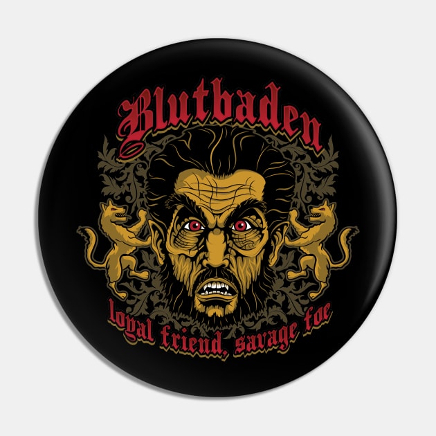 Blutbaden Pin by GradyGraphics