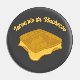 Leonardo da Vincheese Pin