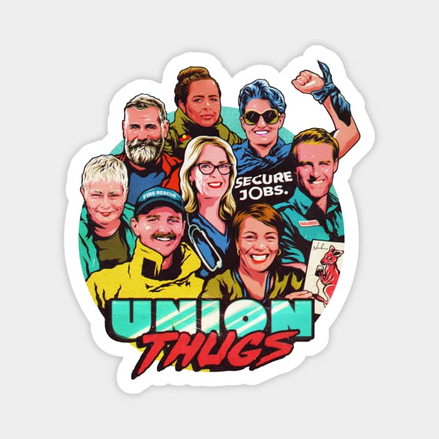 UNION THUGS Magnet by nordacious