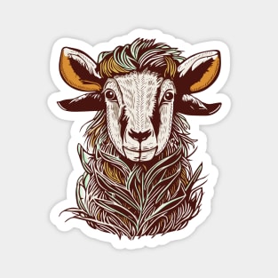 Eid Al Adha Cartoon Goat Magnet