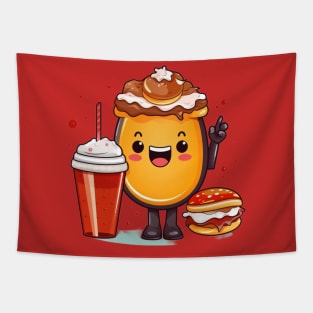 kawaii  junk food T-Shirt cute  funny Tapestry