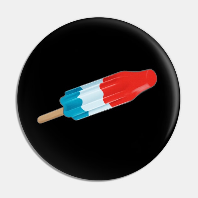 USA Rocket Pop - Popsicle Pin by Vector Deluxe