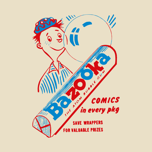 Bazooka Joe bubblegum by HAPPY TRIP PRESS