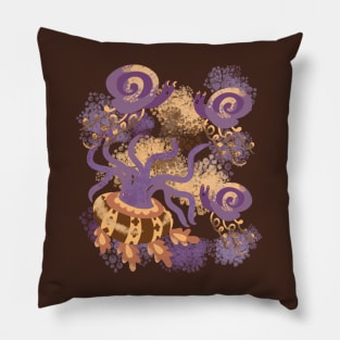 Underwater life fantasy Pillow