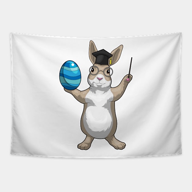 Bunny Easter Easter egg Teacher Tapestry by Markus Schnabel