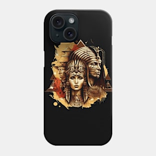 Egyptian Pharaoh and queen Phone Case