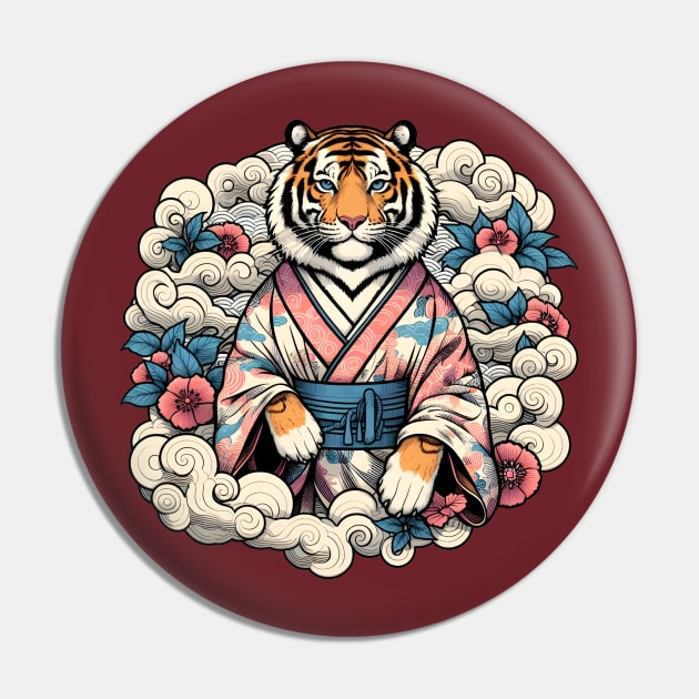 Leap year tiger Pin by Japanese Fever