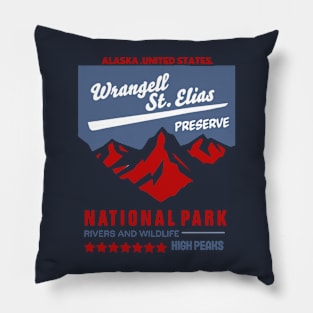 Wrangell-St. Elias National Park Pillow