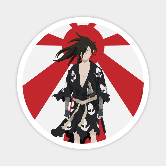 Hyakkimaru's Journey Magnet by Siderjacket