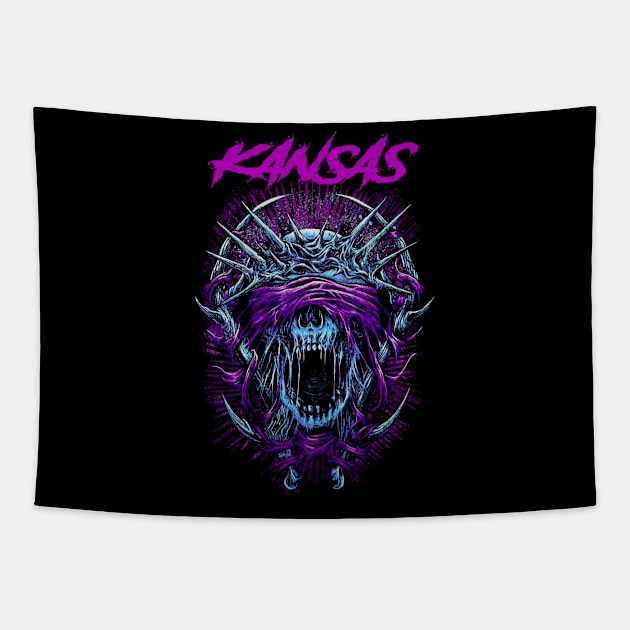 KANSAS BAND Tapestry by batubara.studio