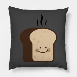 Happy Toasty McToasty Pillow