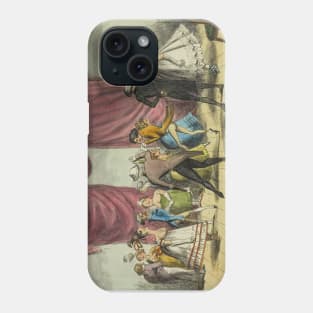 La Poule by George Cruikshank Phone Case