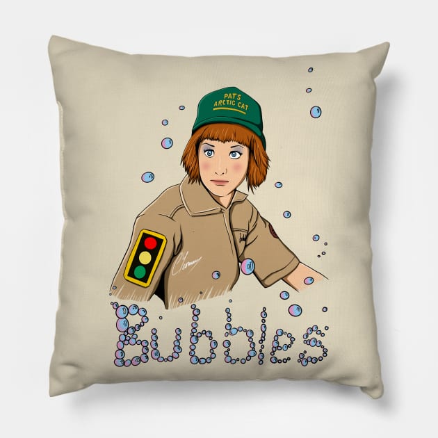 Bubbles Pillow by podfish