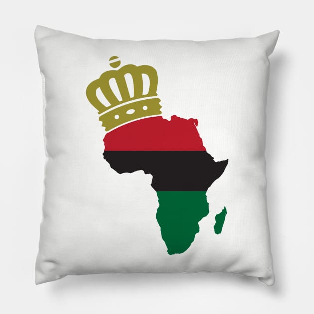 African American T-shirts for Men, Women, and Kids Pillow by bamalife