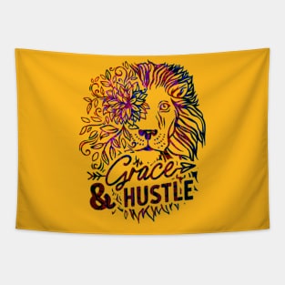 Grace & Hustle (both needed to succeed) Tapestry