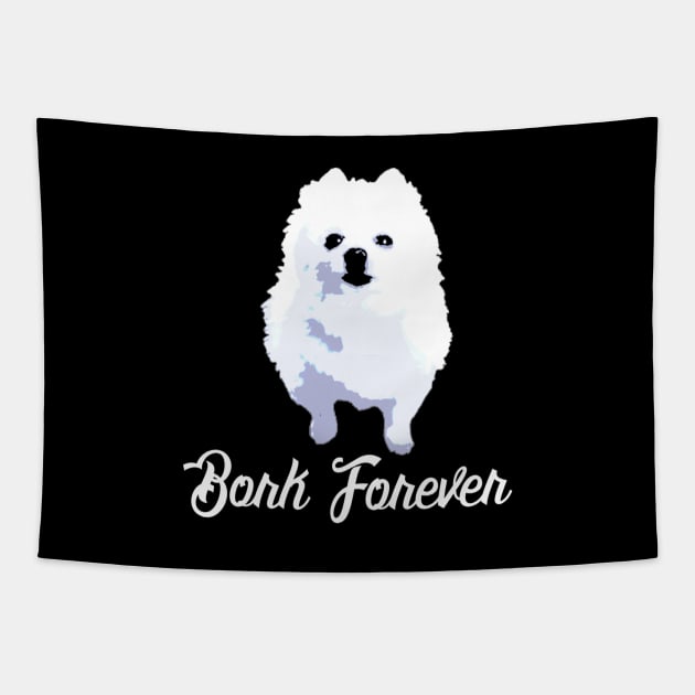 Gabe the Dog Bork Tapestry by ballhard