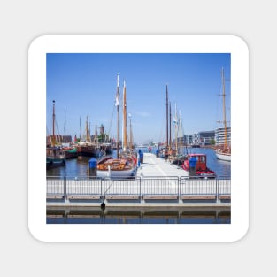 Germany; Bremerhaven; Bremen, port, new port Magnet