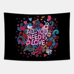 valentine day Tapestry