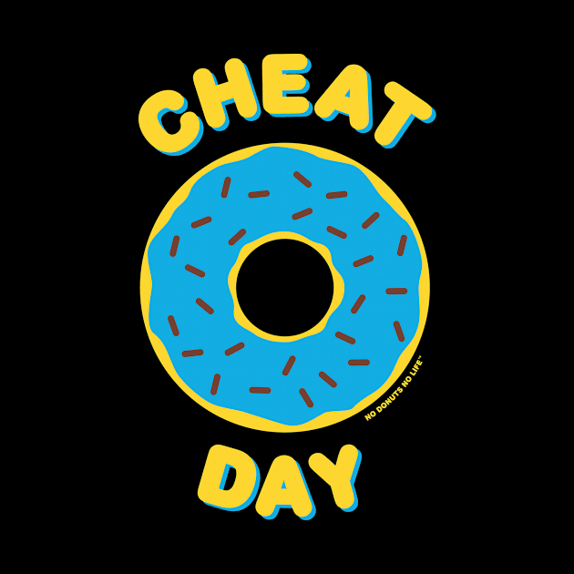 Cheat Day (Blue Donut) by nodonutsnolife