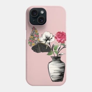 butterfly flower Phone Case