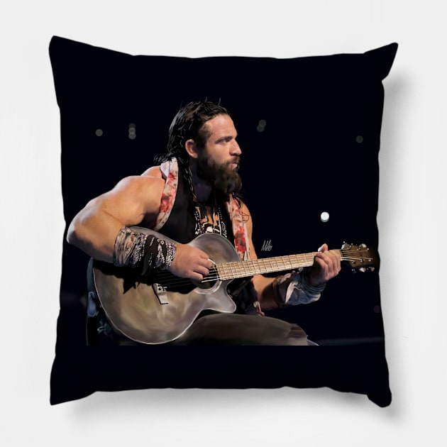 Walk with Elias Pillow by drawingsbymegsart