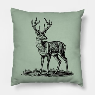 Simple Deer Pillow