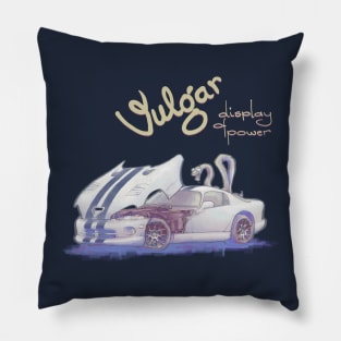 Dodge Viper GTS - vulgar display of power Pillow