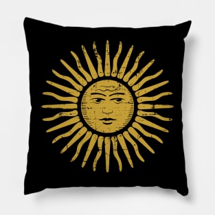 Sol de Mayo - Bandera de Argentina Pillow